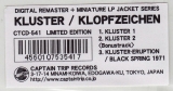 Kluster - Klopfzeichen +1, sticky label